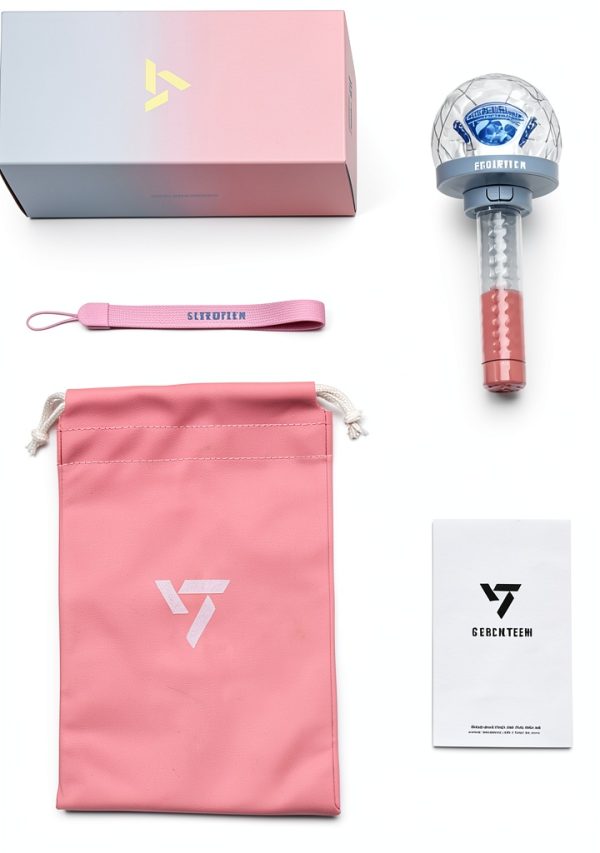 Dr Sayzer SEVENTEEN Lightstick Rose Quartz Serenity Colors-2