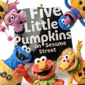 Sesame Street Scribbles Halloween Counting Book for Toddlers-0