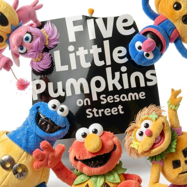 Sesame Street Scribbles Halloween Counting Book for Toddlers-0