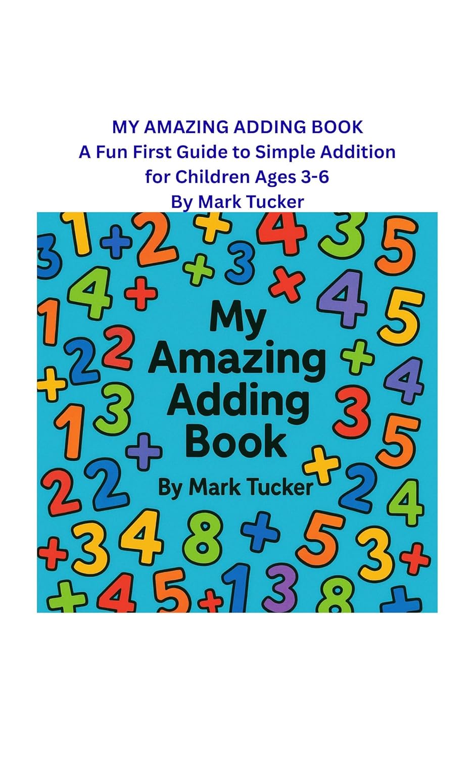 'My Amazing Learning Books counting book open on a tablet'