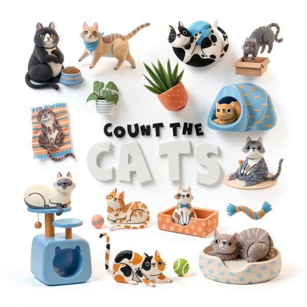 Childrens Counting Book Alphabet Learning Toddler Education-0