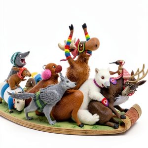 Union Square Counting Book Preschool Children Animal Stories-0