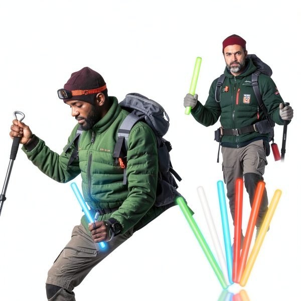 Piaxle Large Glow Sticks 14 Inch Long Lasting Glow-4