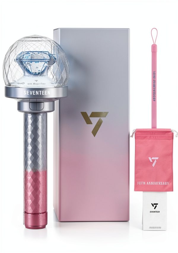 Dr Sayzer SEVENTEEN Lightstick Rose Quartz Serenity Colors-0