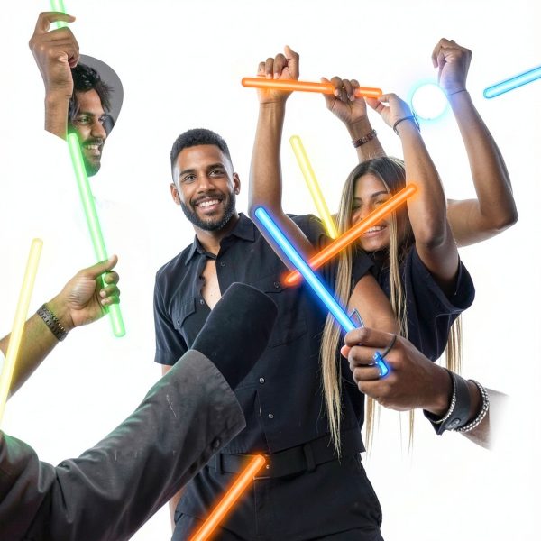 Piaxle Large Glow Sticks 14 Inch Long Lasting Glow-5