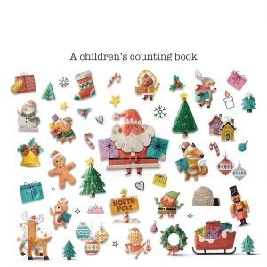 Holiday Counting Book Kovach Design Childrens Christian-0