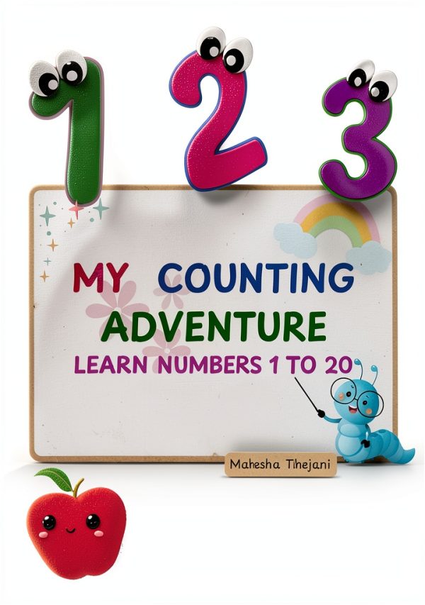 Childrens Math Book Kindle Counting for Toddlers 2-6 Years-0
