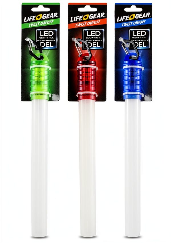 LED Glow Stick Life+Gear Emergency Light Blue-0