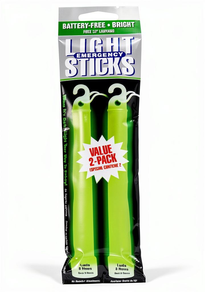 Ready America Emergency Lightsticks 2-pack