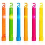 HSG US LLC Green Glow Sticks Waterproof Non-Toxic-0