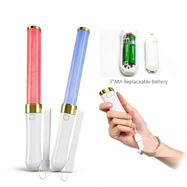Bsgifts LED Glow Stick Reusable Plastic Light-2