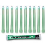 Cyalume Military Grade Glow Sticks 12-Hour Bulk Pack of 10 Green-0