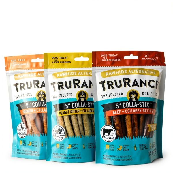 Rawhide Alternative Pork Skin Rolls M Pet Group Dog Chew All-Natural-6