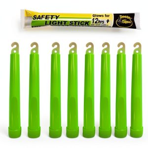 Dream Glow 6 Inch Green Industrial Glow Stick – 12 Pack Bulk-0