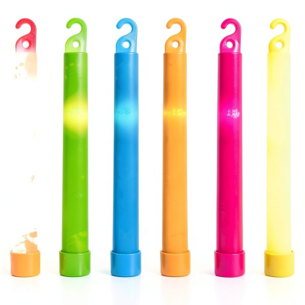 HSGUS Emergency Glow Sticks 32 Pack Ultra Bright Plastic Model 43-5