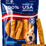 Pet Factory Beefhide Roll Chicken Flavor 15 Count Thick Natural Chew-0