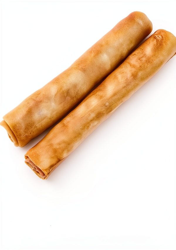 Tasman's Natural Pet All-Natural Buffalo Rawhide Rolls -2 Large Rolls-1