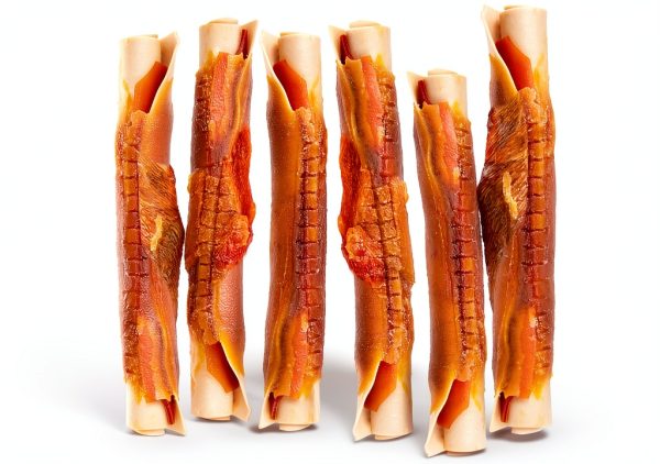 DreamBone Triple Flavor Rolls Rawhide-Free Dog Chews 6 Count Pack-2