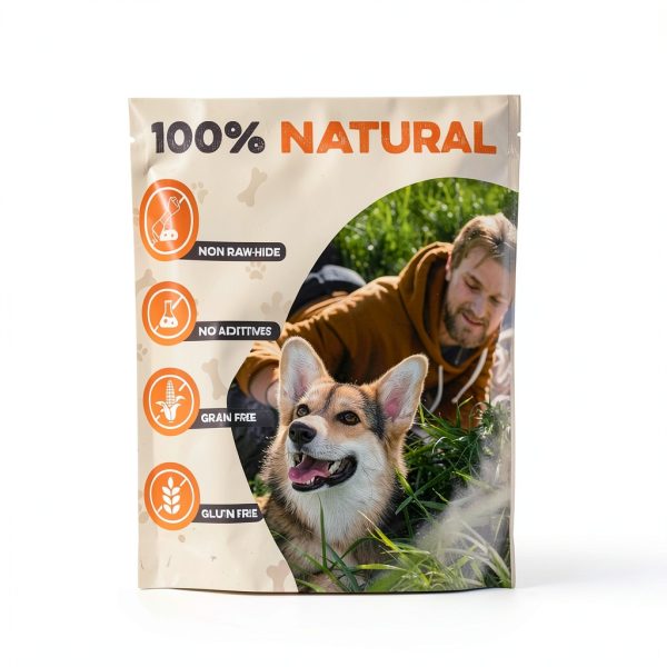 Premium Beef Cheek Rolls for Dogs 5-7" - (5-Pack) Long Lasting, Safe & Natural Rawhide Alternative Chews, Ideal for Large Dogs & Aggressive Chewers, Supports Dental Health & Digestion-2