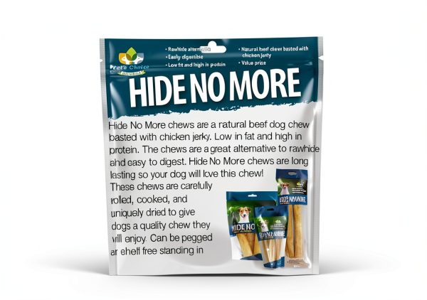 Pet’s Choice HideNoMore Chicken Chew Treats for Dogs 4‑5 Inch Roll-6